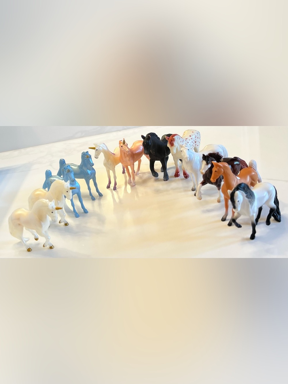 Breyer Unicorns (6) Breyer Horses (4) Vintage Funrise Horses (2)
